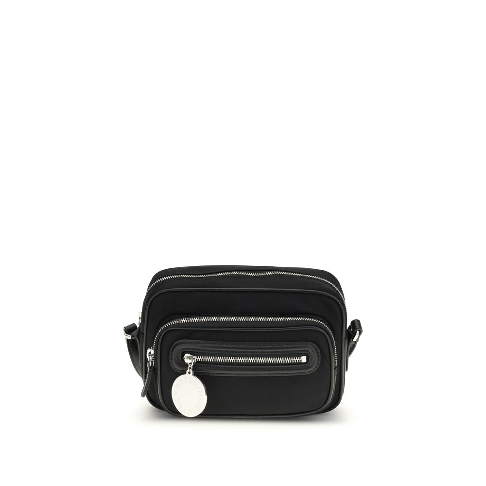 Stella McCartney 100% Polyamide shoulder bag in black