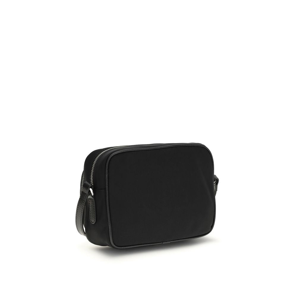 Stella McCartney 100% Polyamide shoulder bag in black — view 3