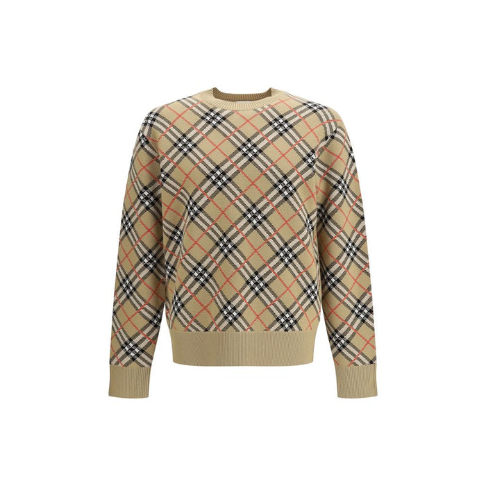 Burberry 63% Cotton sweater in beige