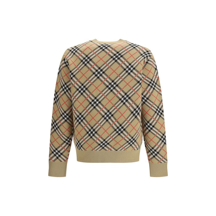Burberry 63% Cotton sweater in beige — view 2
