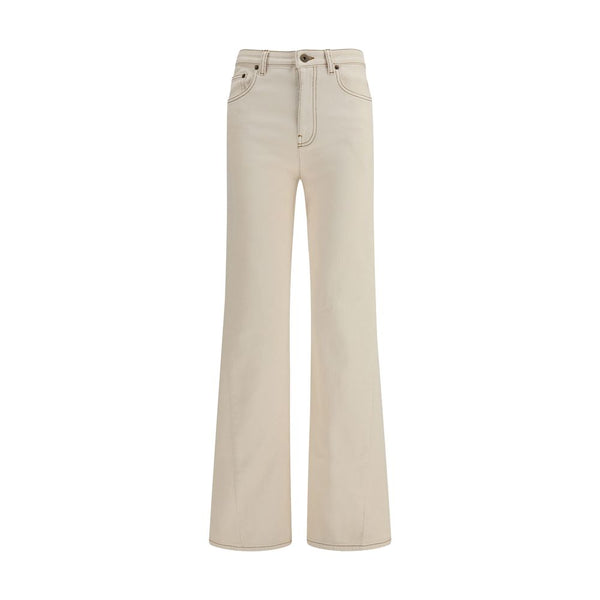 Burberry 100% Cotton jeans in beige