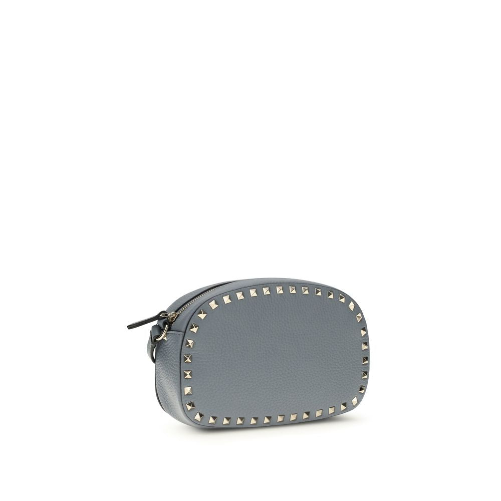Valentino Garavani 100% Calf Leather Bos Taurus shoulder bag in blue — view 2