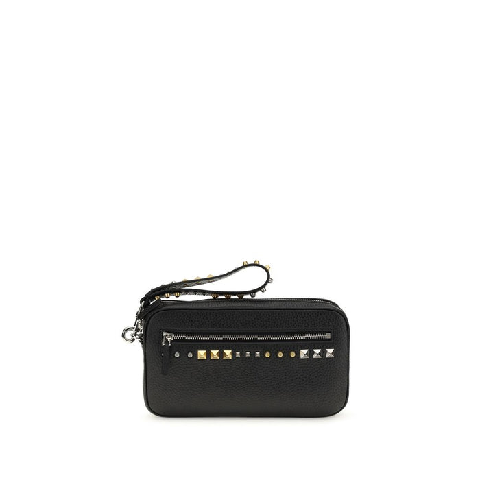Valentino Garavani 100% Calf Leather Bos Taurus wallet in black