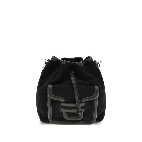Pierre Hardy 100% Calf Leather Bos Taurus bucket bag in black
