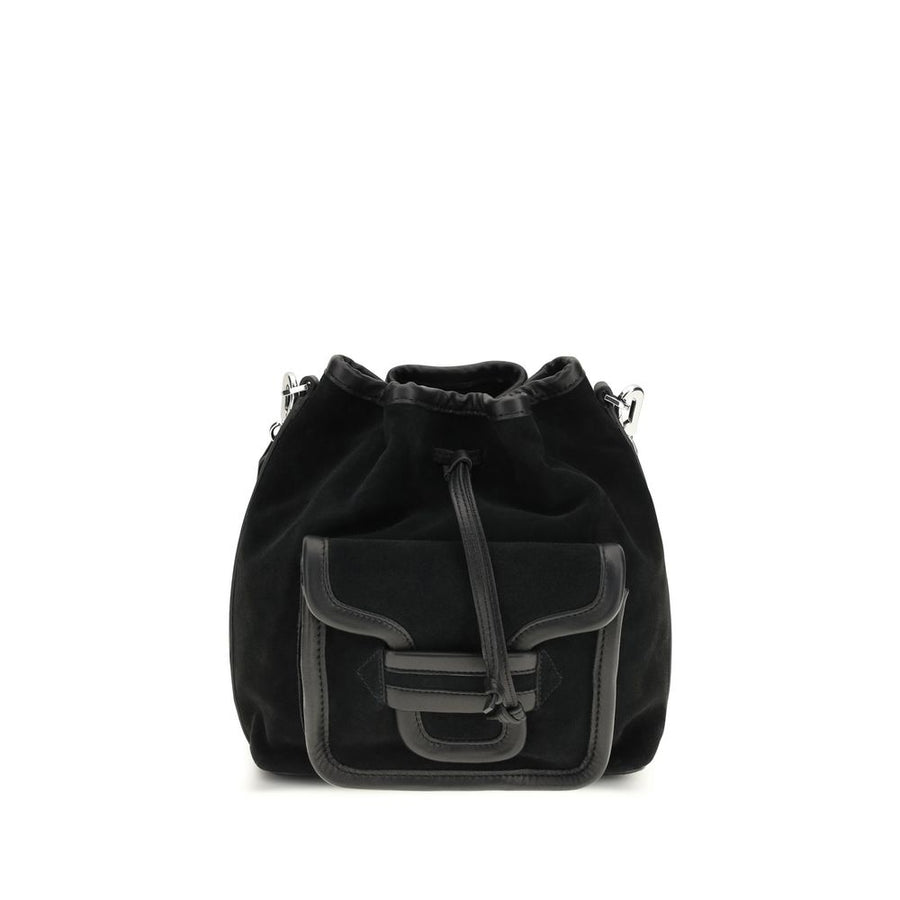Pierre Hardy 100% Calf Leather Bos Taurus bucket bag in black