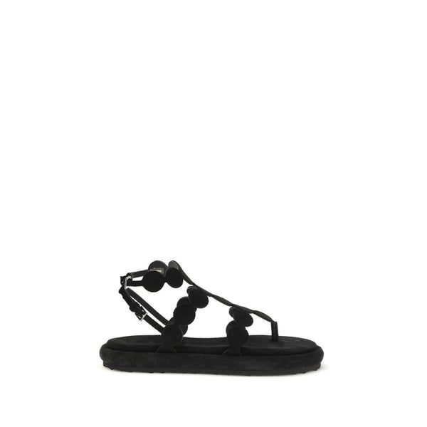 Pierre Hardy UPPER 100% Calf Leather Bos Taurus sandals in black