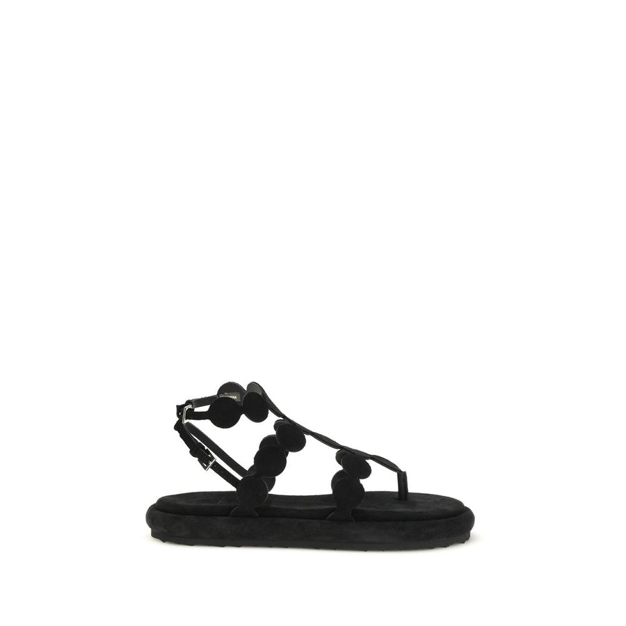 Pierre Hardy UPPER 100% Calf Leather Bos Taurus sandals in black