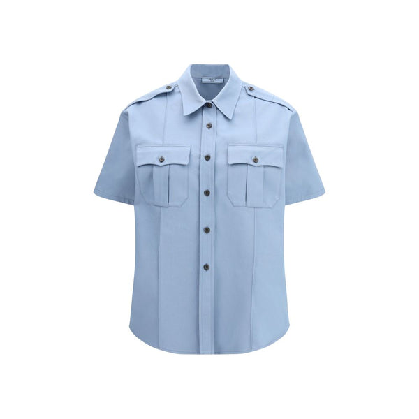 Prada 100% Cotton shirt in blue