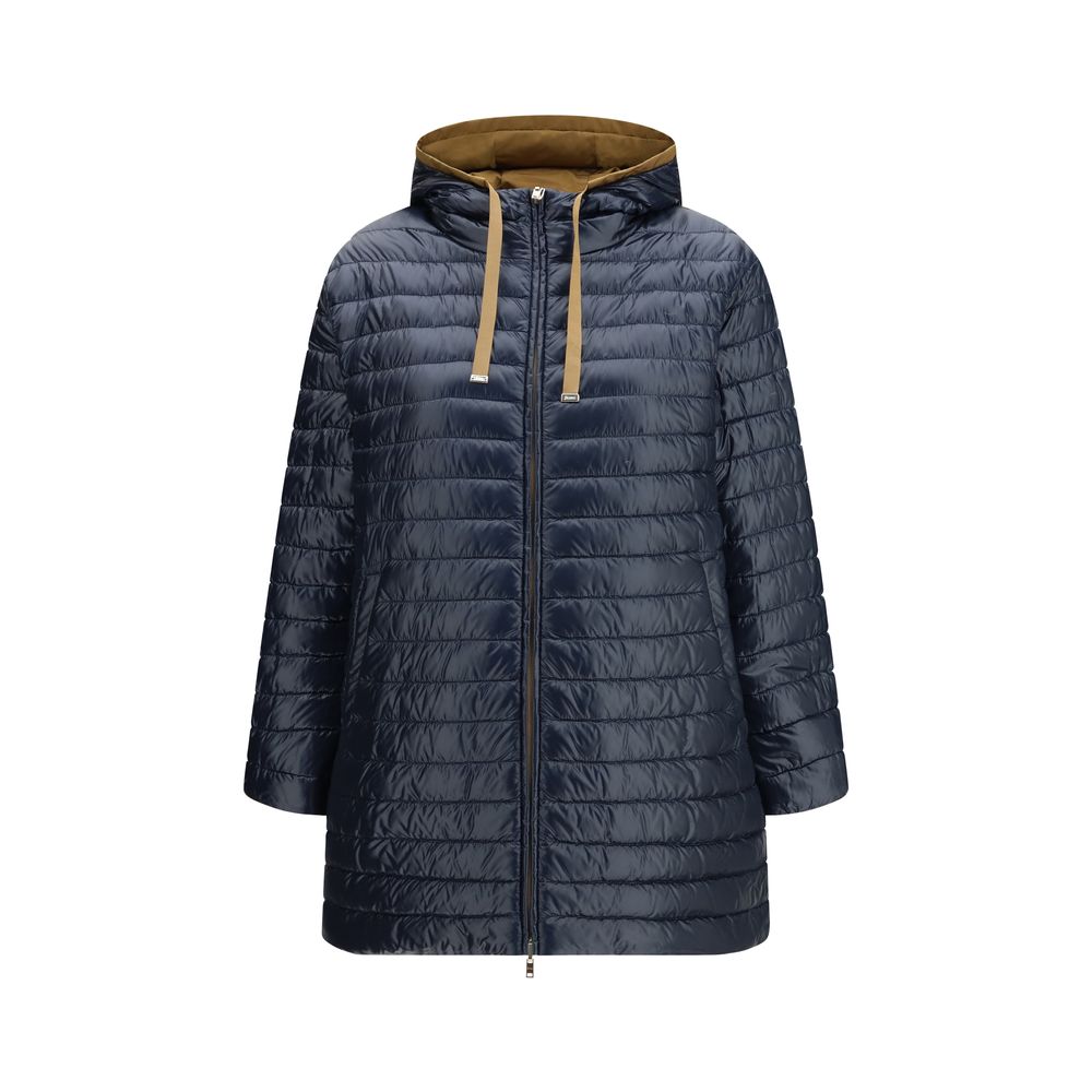 Herno 100% Polyester down jacket in beige — view 2