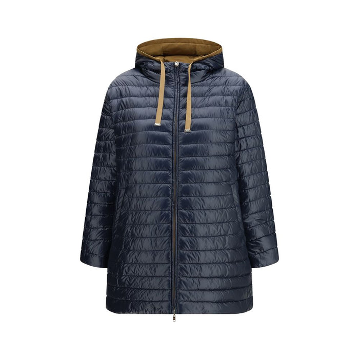 Herno 100% Polyester down jacket in beige — view 2