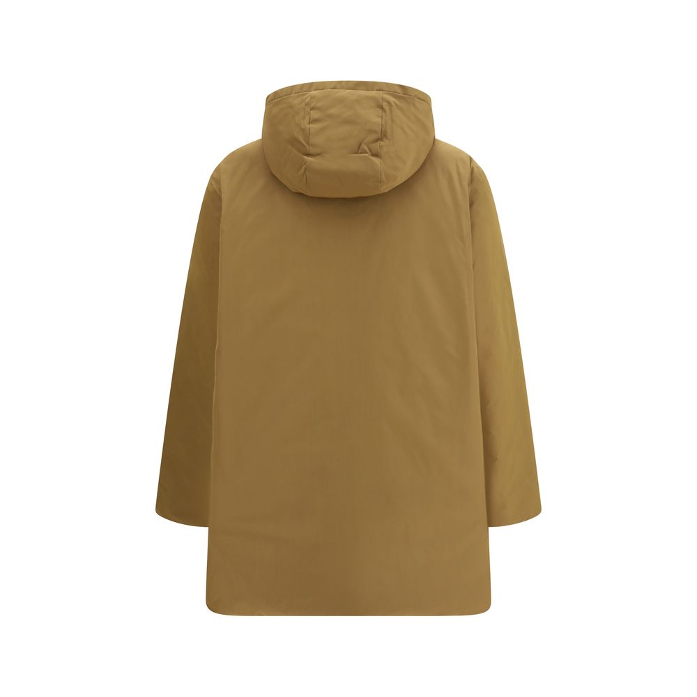 Herno 100% Polyester down jacket in beige — view 3