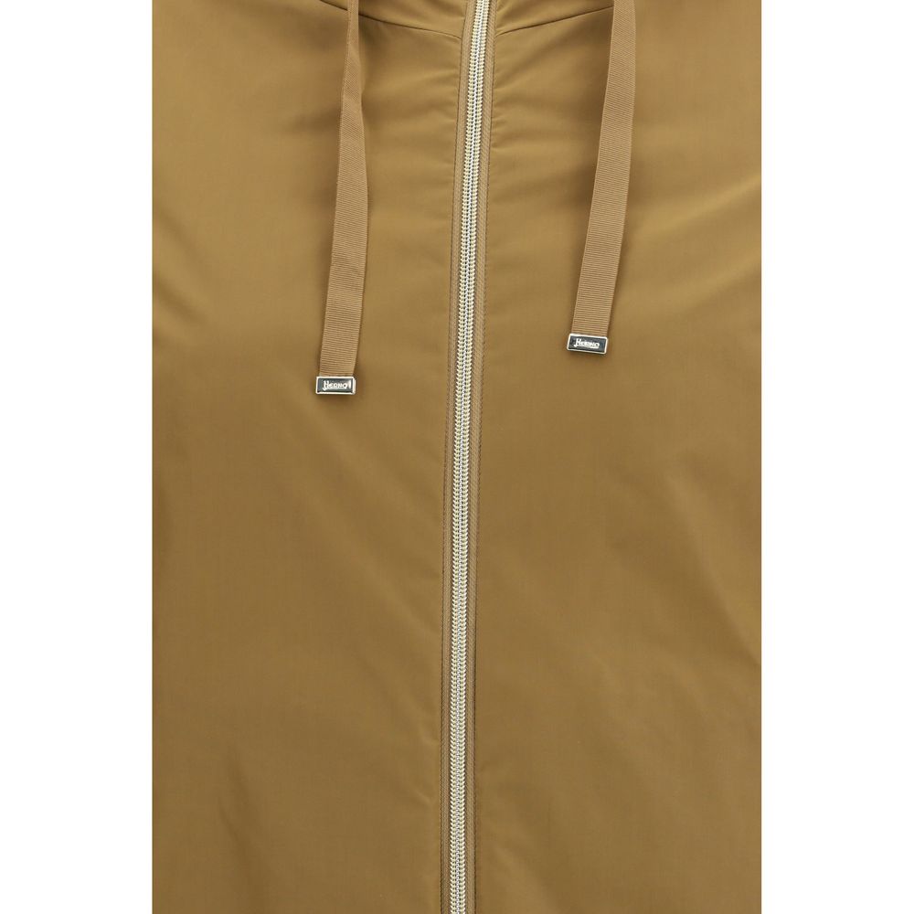 Herno 100% Polyester down jacket in beige — view 5