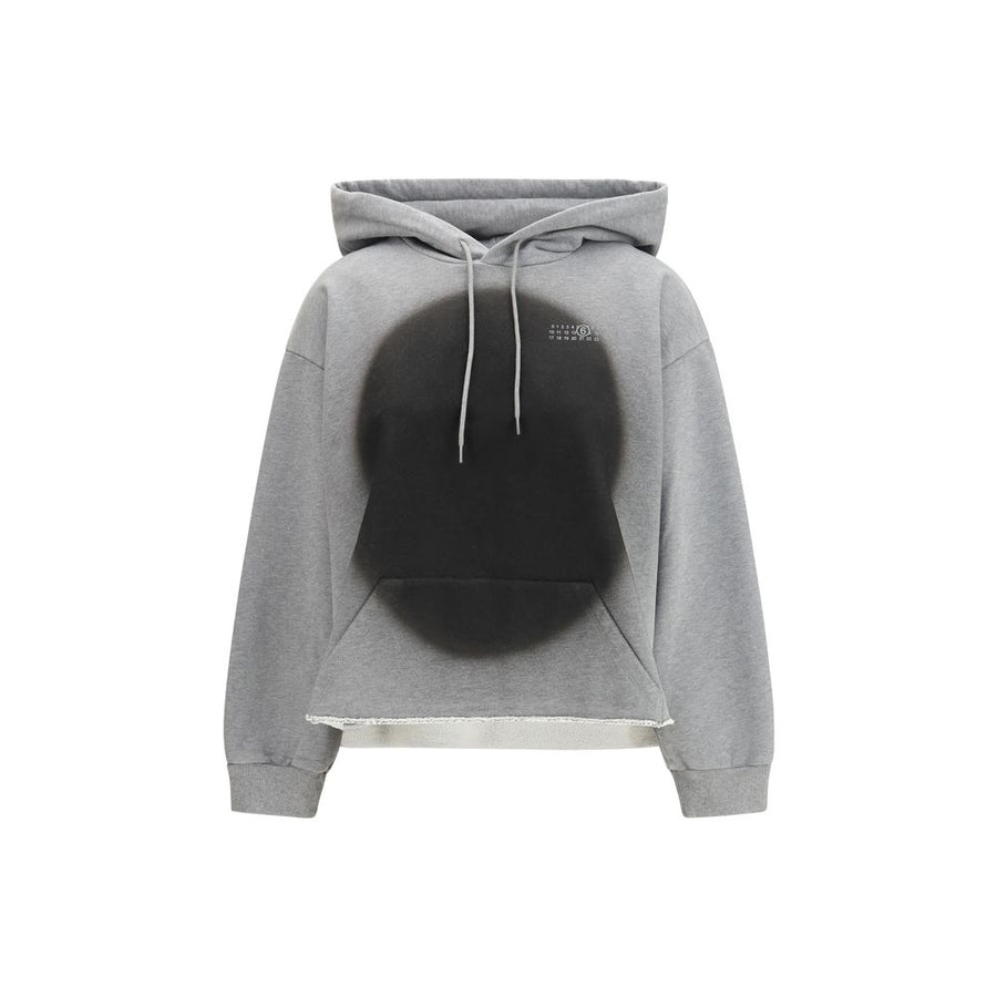 MM6 Maison Margiela 100% Cotton hoodie in gray