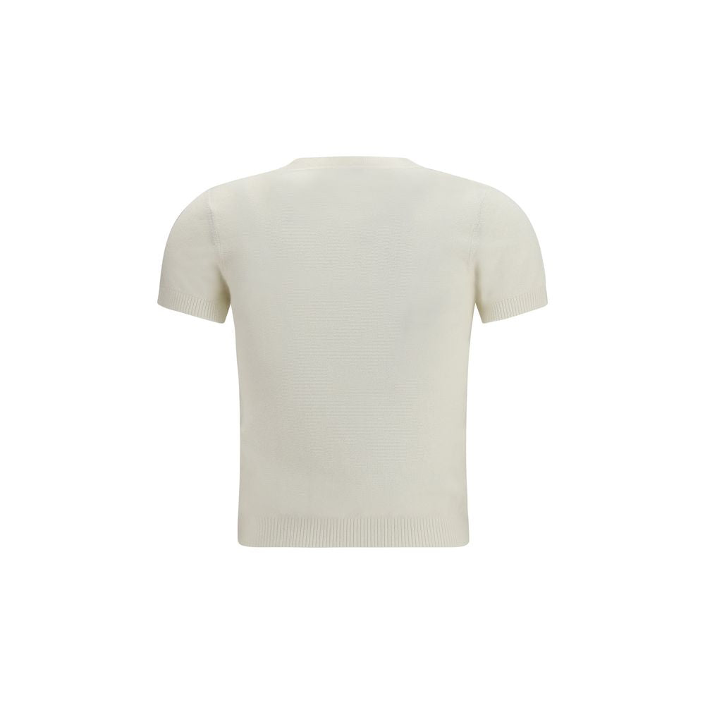 Casablanca 75% Cotton t-shirt in white — view 2