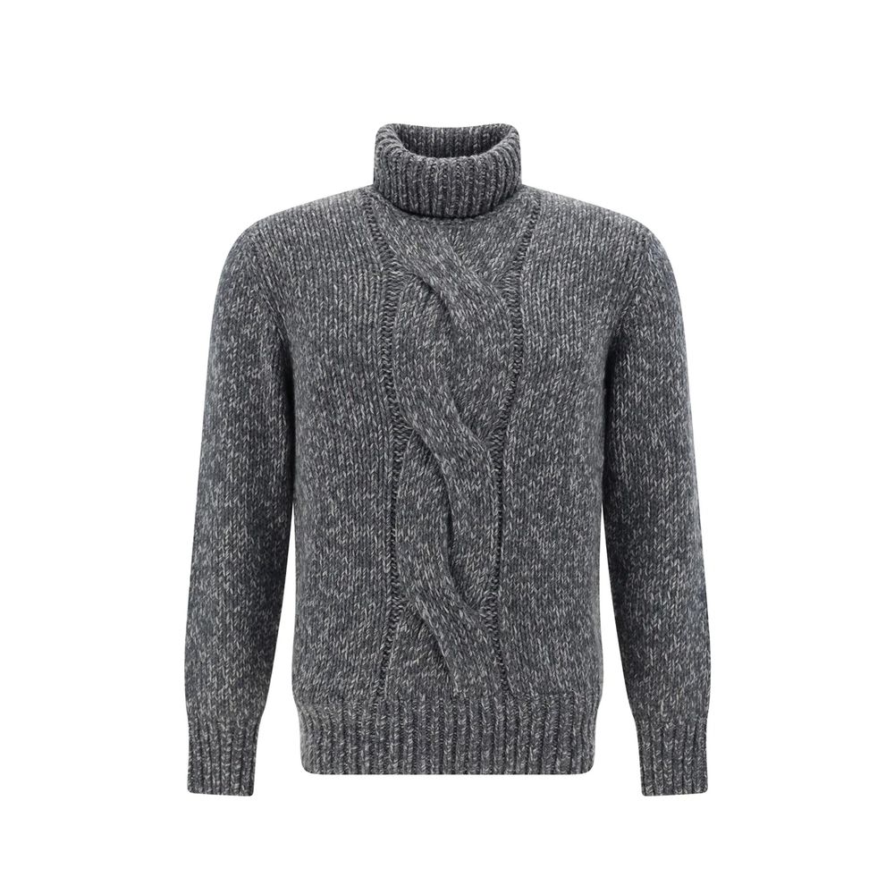 Brunello Cucinelli 100% Cashmere sweater in gray