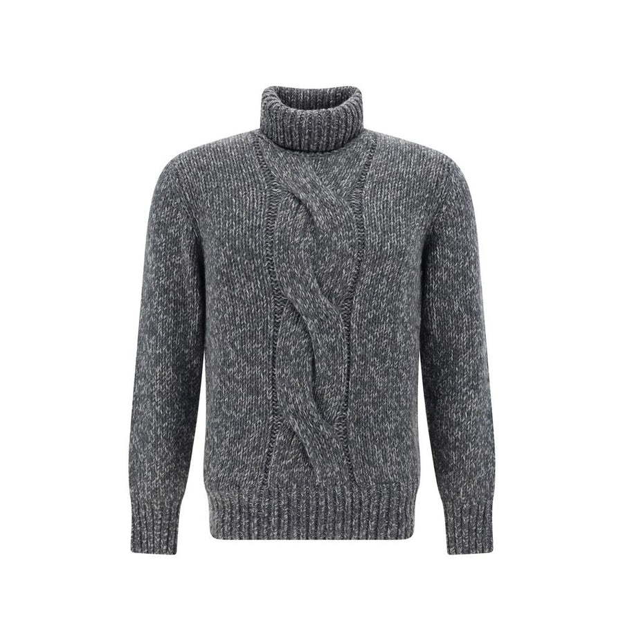 Brunello Cucinelli 100% Cashmere sweater in gray