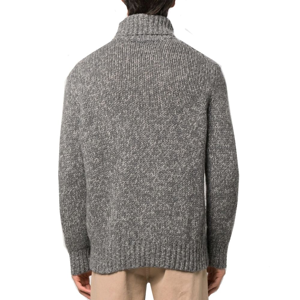 Brunello Cucinelli 100% Cashmere sweater in gray — view 3