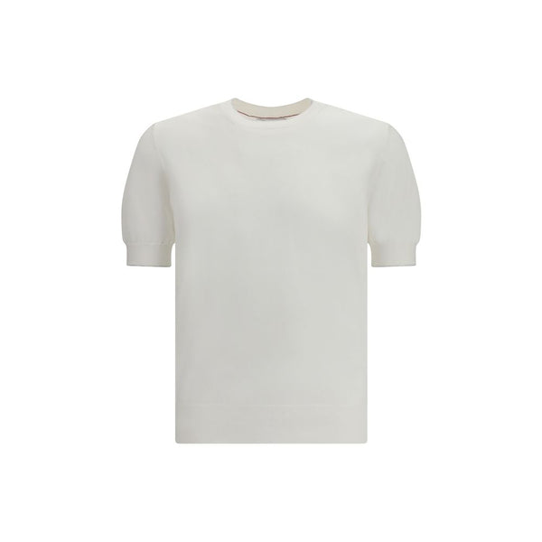 Brunello Cucinelli 100% Cotton t-shirt in white
