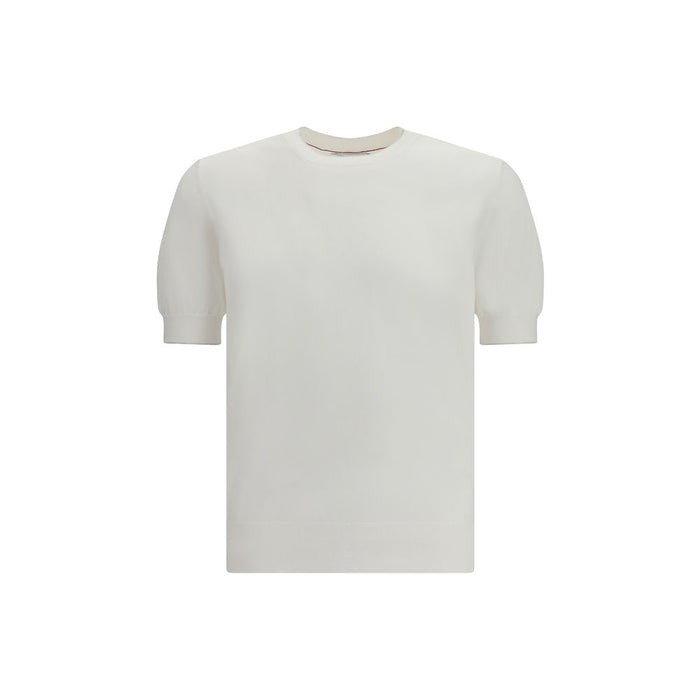 Brunello Cucinelli 100% Cotton t-shirt in white