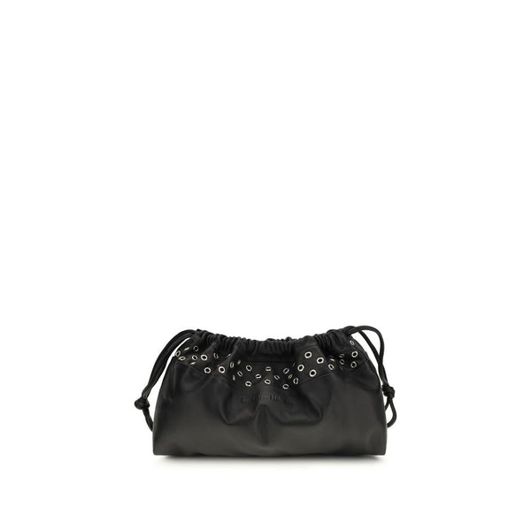 Pierre Hardy 100% Calf Leather Bos Taurus clutch in black
