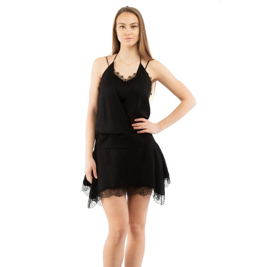Moschino 70% Acrylic dress in black