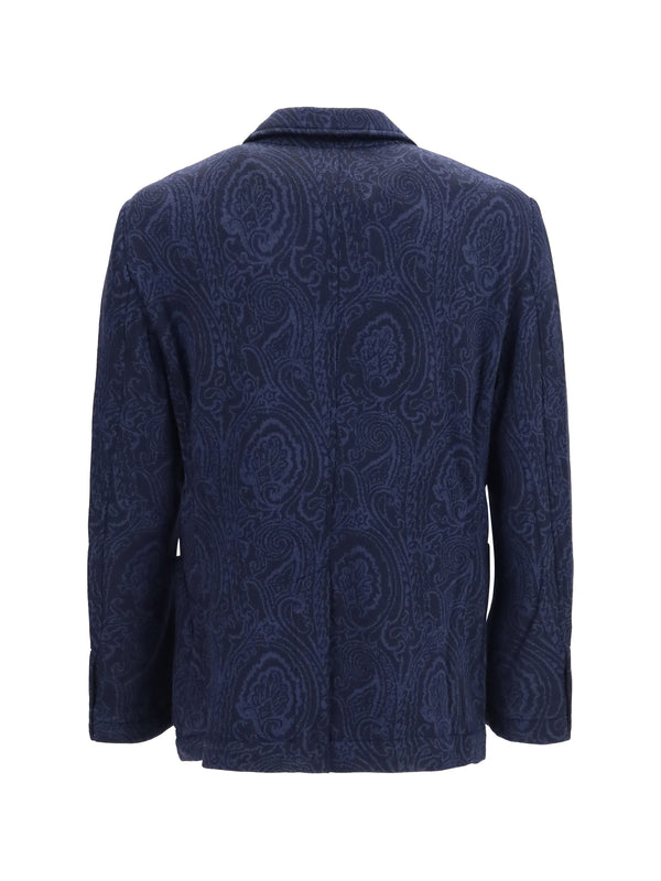 Jacket Arnica Wool-Blend Blue Merino Wool