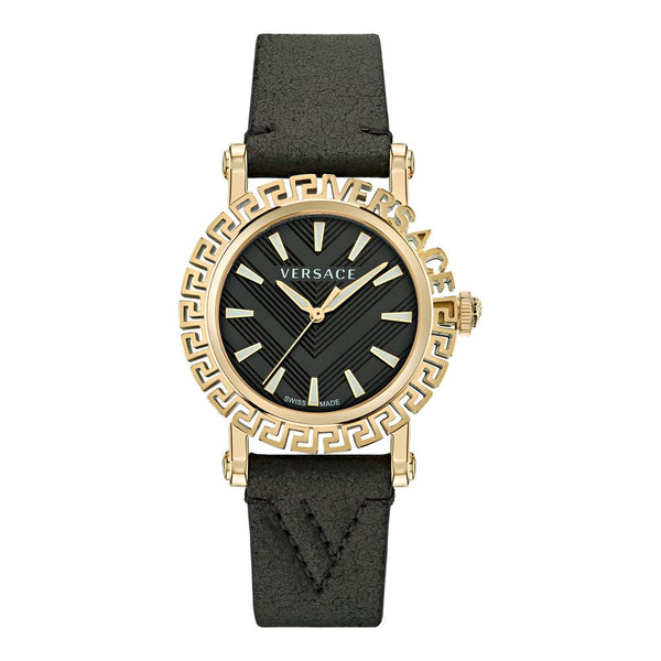 Versace Stainless Steel watch in black