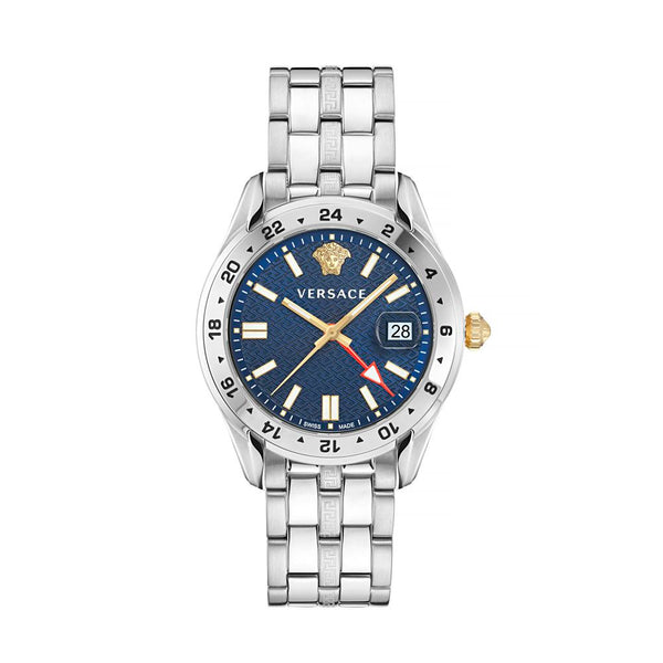 Versace Stainless steel watch in gray