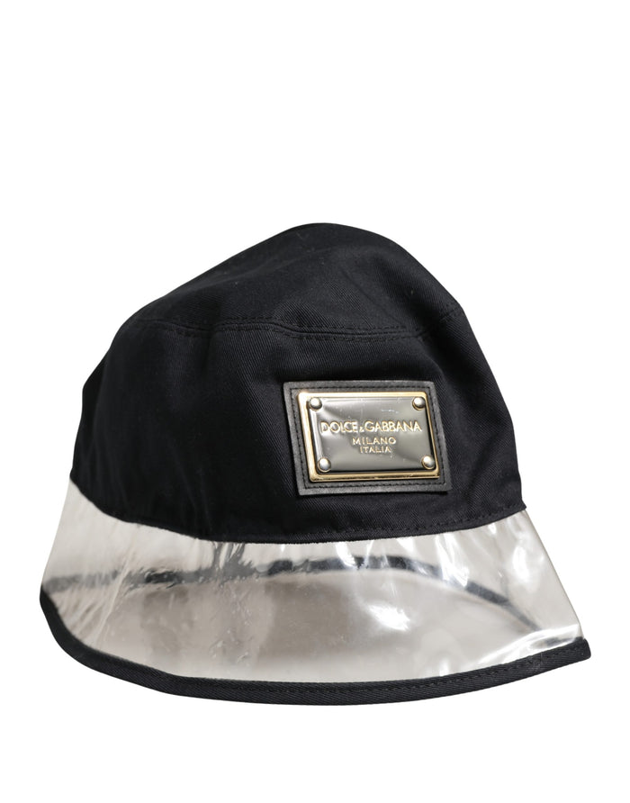 Dolce & Gabbana HAT9944 63% Cotton bucket hat in black