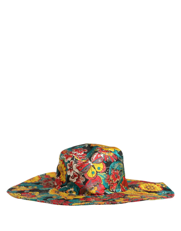 Dolce & Gabbana HAT9950 22% Cotton sun hat in multicolor