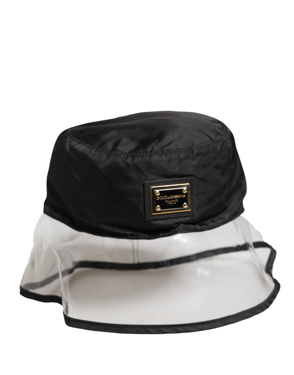 Dolce & Gabbana HAT9964 100% Polyester bucket hat in black