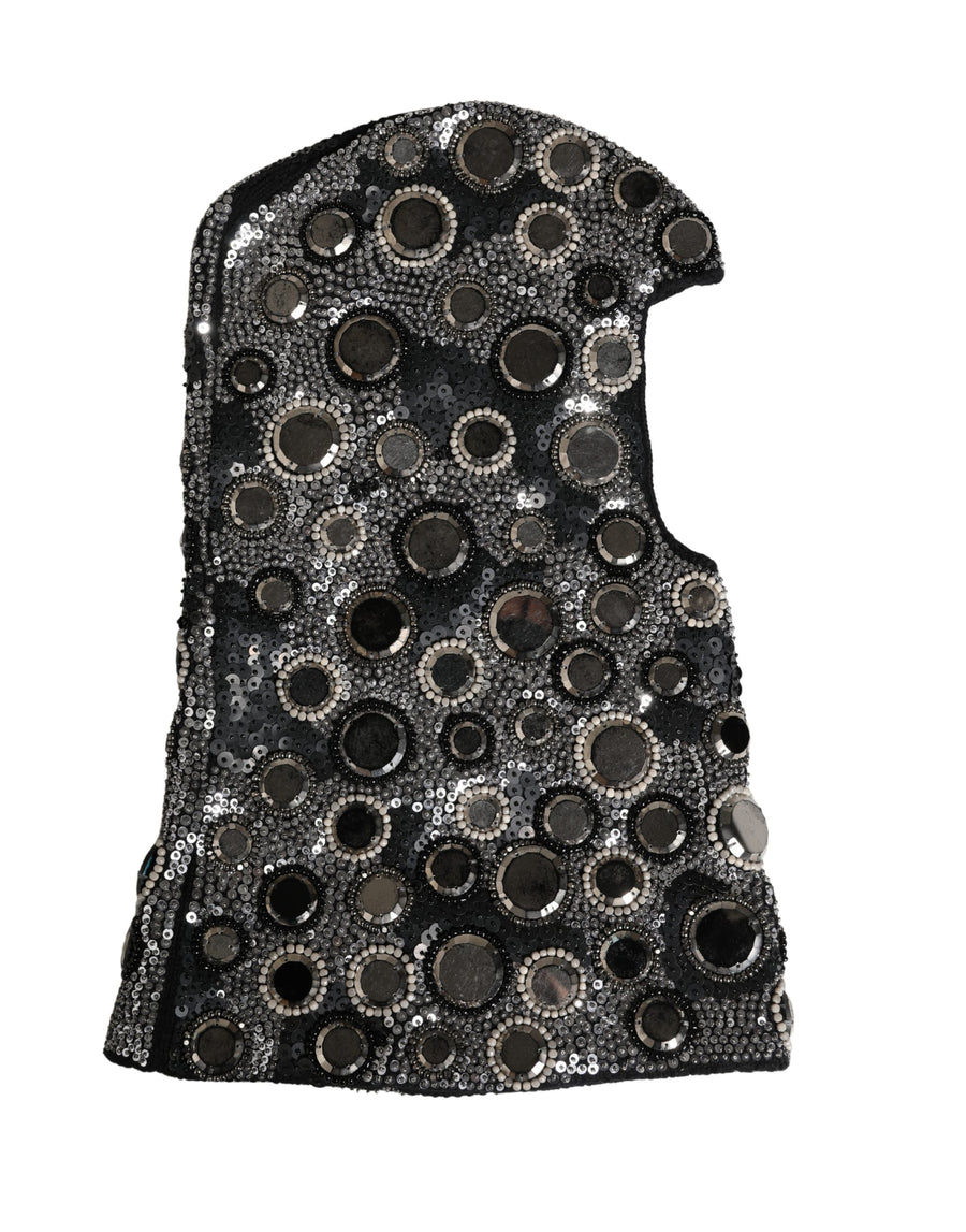 Dolce & Gabbana HAT9932 5% Viscose balaclava in black