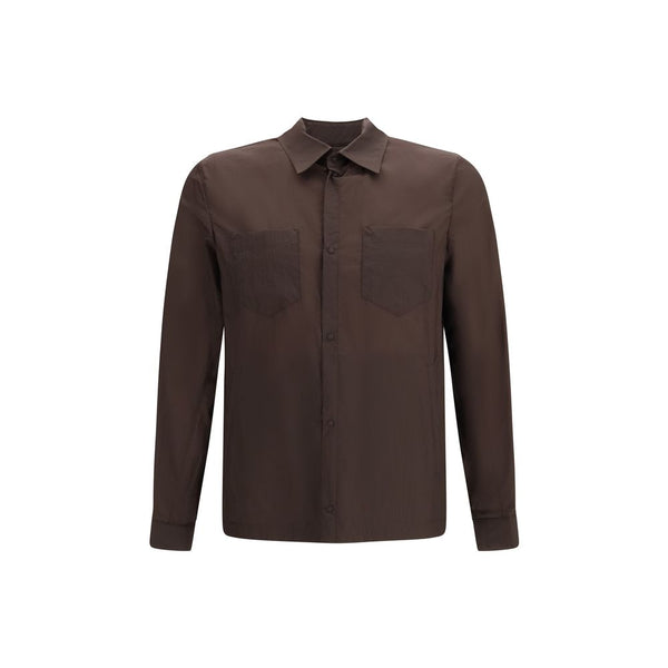 Herno 100% Polyamide shirt in brown