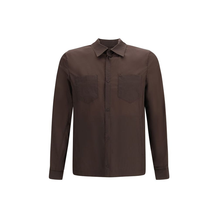 Herno 100% Polyamide shirt in brown