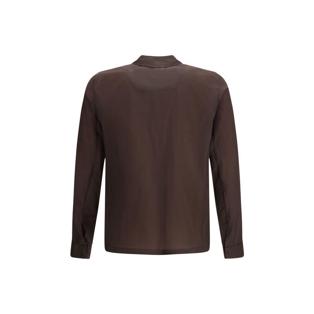 Herno 100% Polyamide shirt in brown — view 2