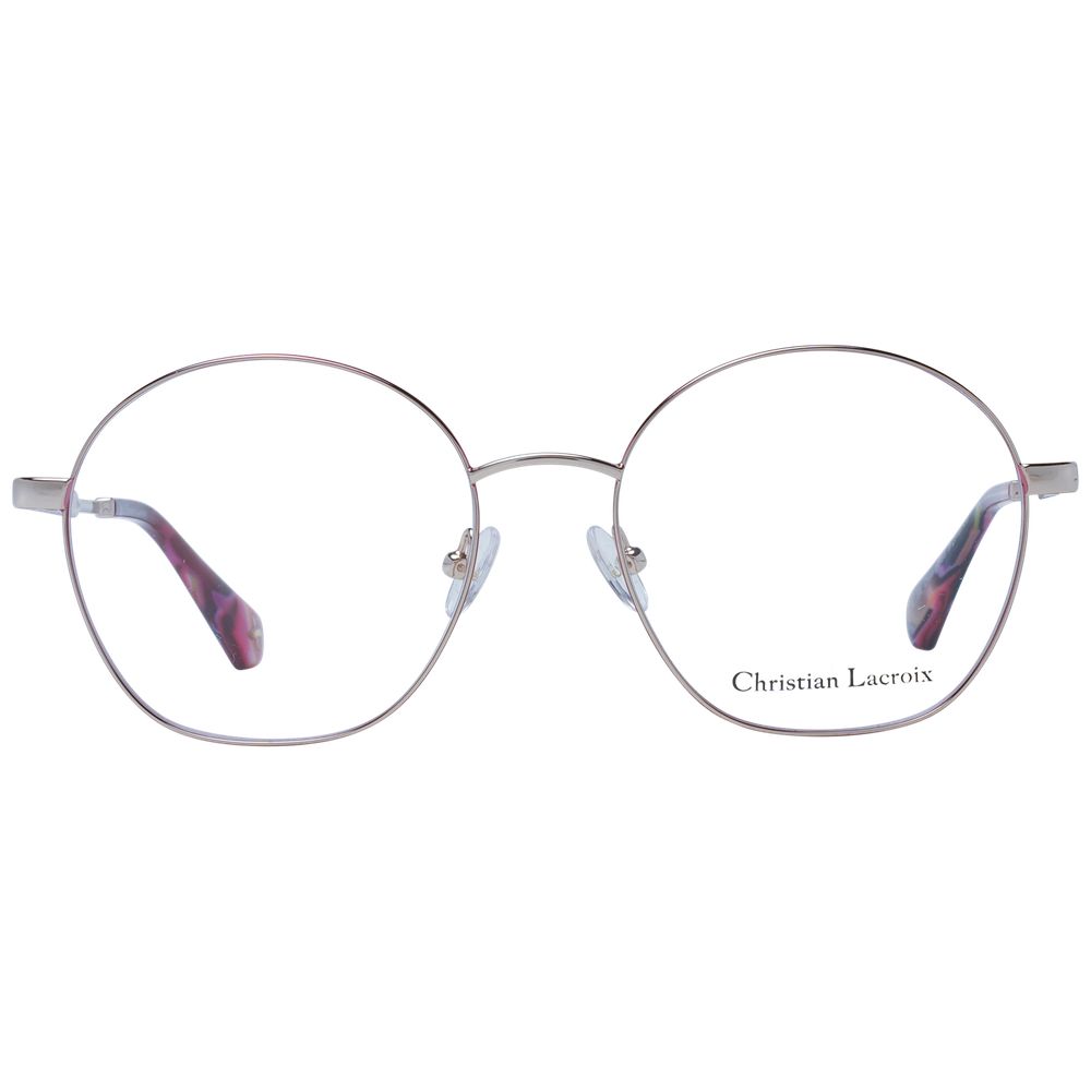 Gold Stainless Steel Glasses (frames) Accessory