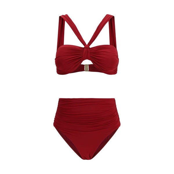 Zimmermann Outer: 88% Polyester bikini in red