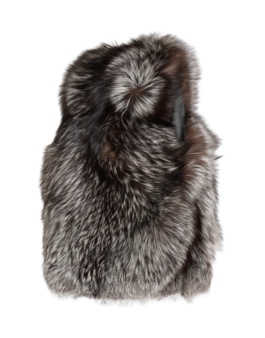 Dolce & Gabbana HAT9966 Faux fur hat in brown