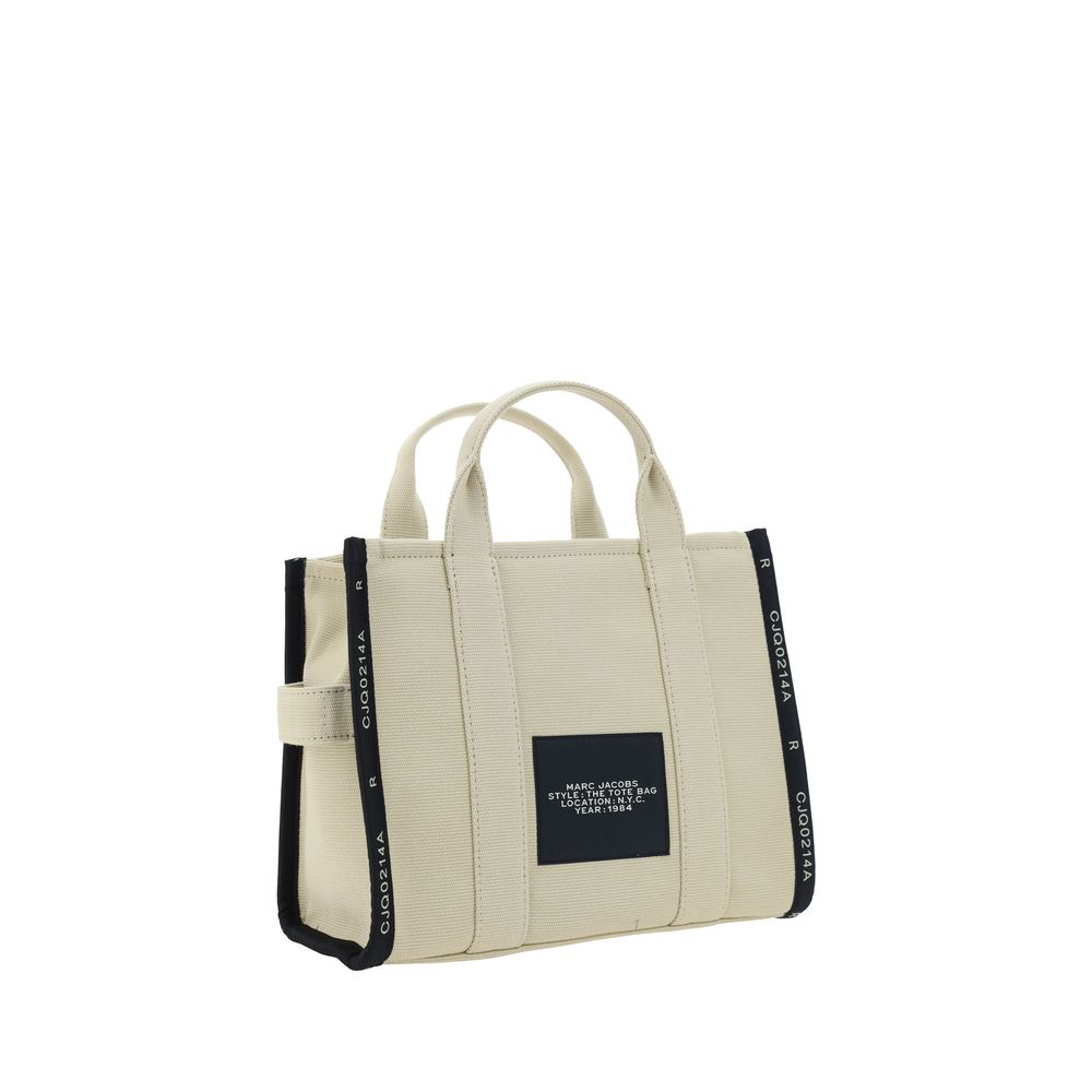 Beige Cotton Handbag Bag
