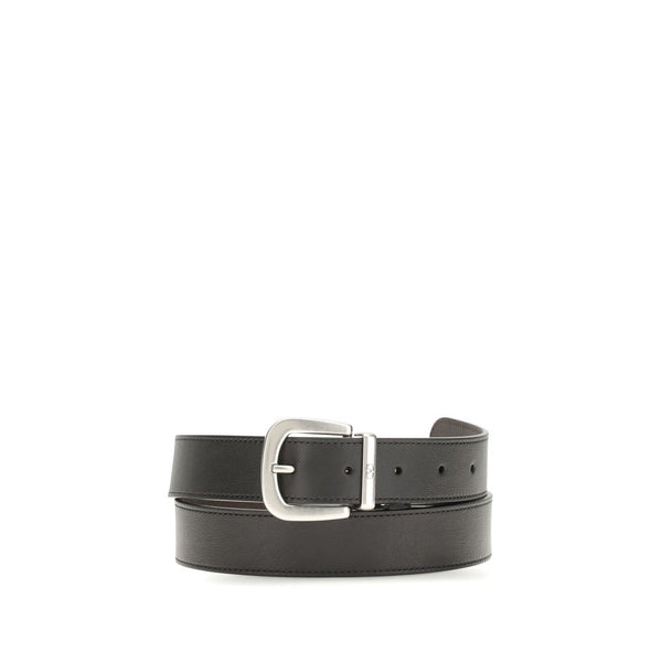 Valentino Garavani 100% Calf Leather Bos Taurus belt in black