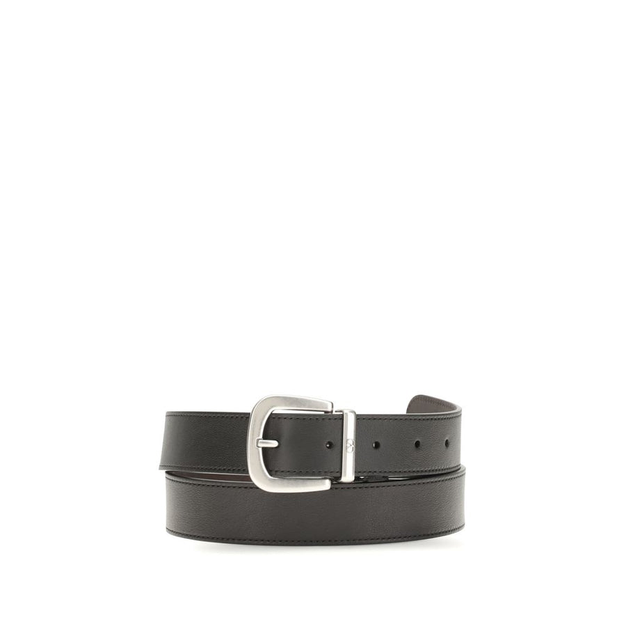 Valentino Garavani 100% Calf Leather Bos Taurus belt in black