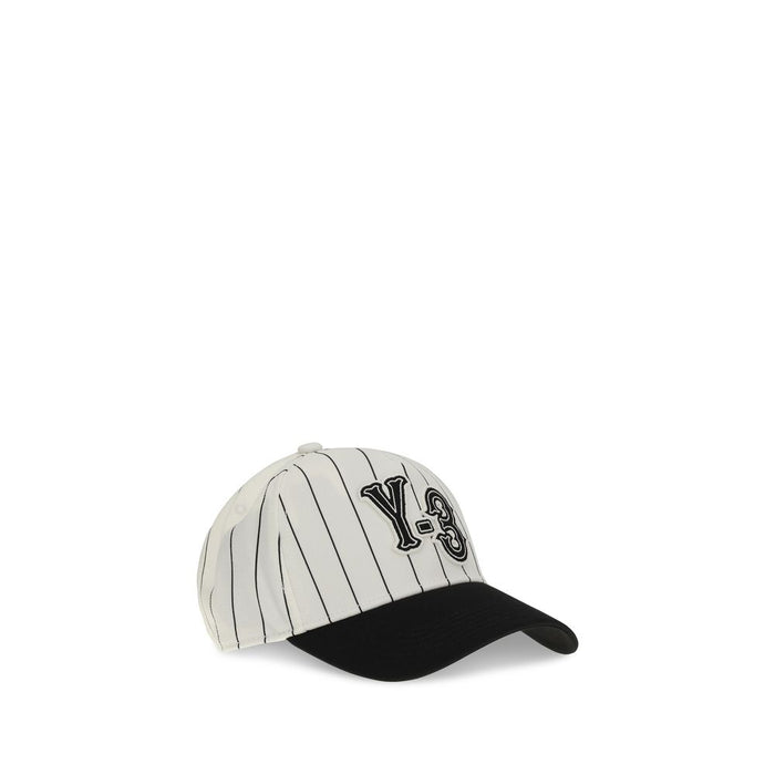 Y-3 YKR8937CWHITEBB 100% Polyester baseball cap in white — view 2