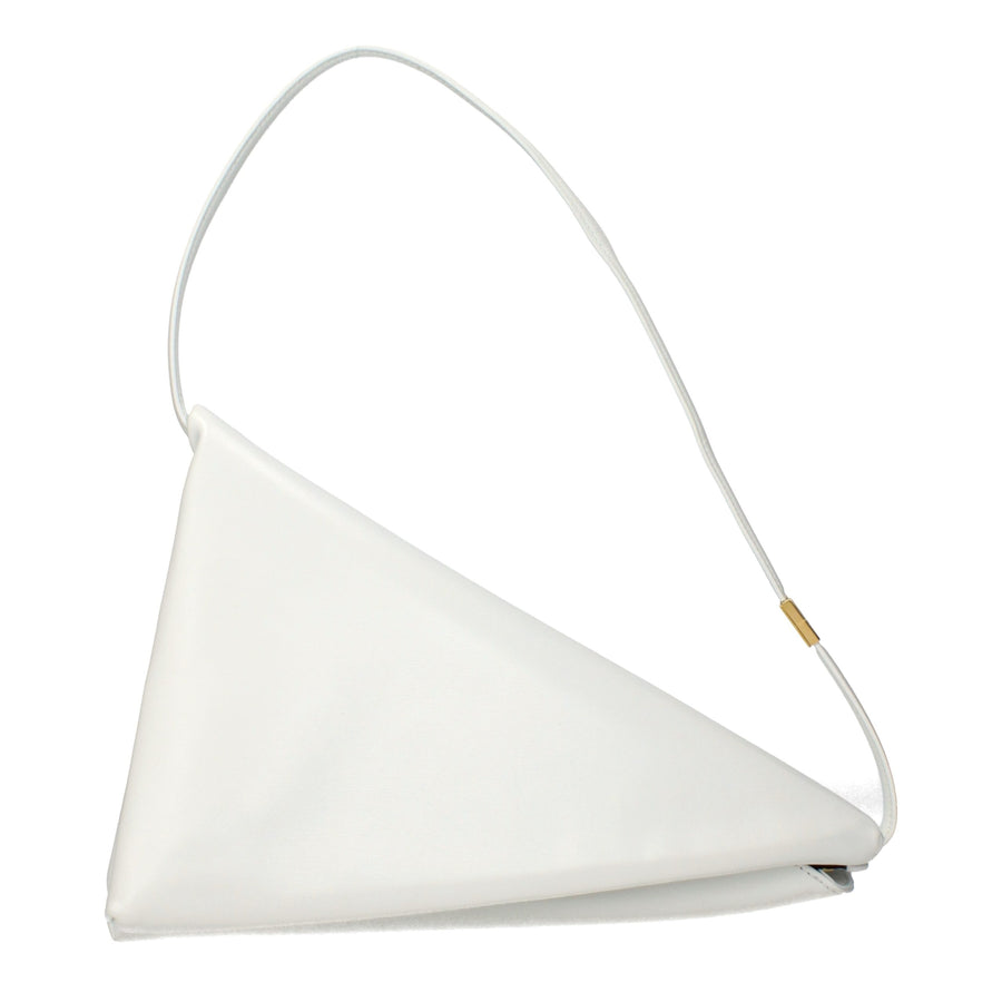 Marni Leather shoulder bag in white
