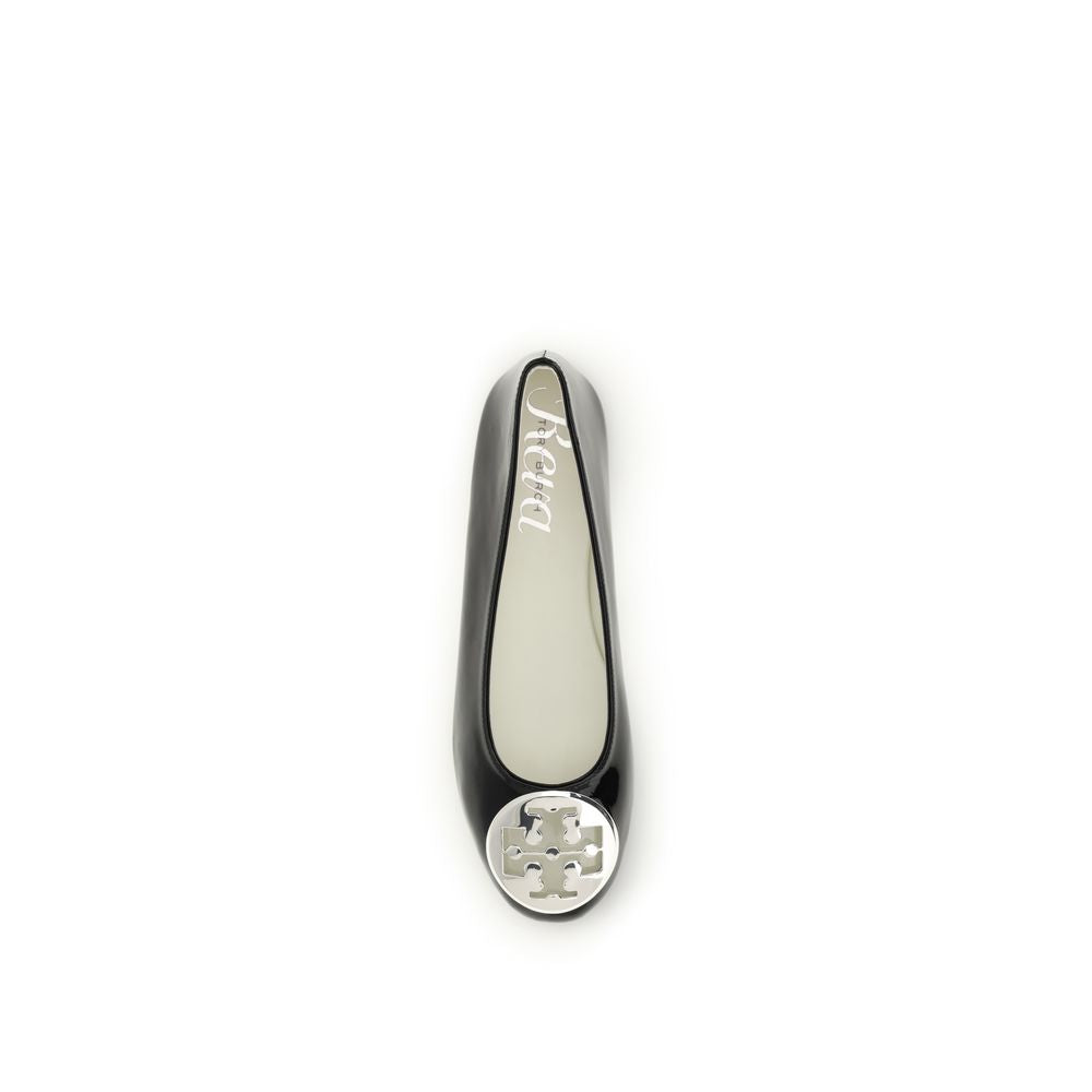 Tory Burch 100% Calf Leather Bos Taurus ballet flat in black — view 4