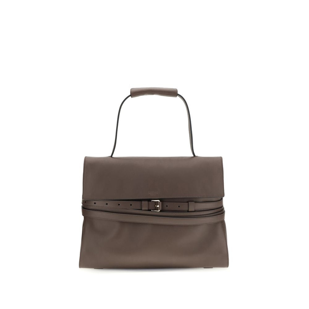 Brown Calf Leather Bos Taurus Handbag Bag