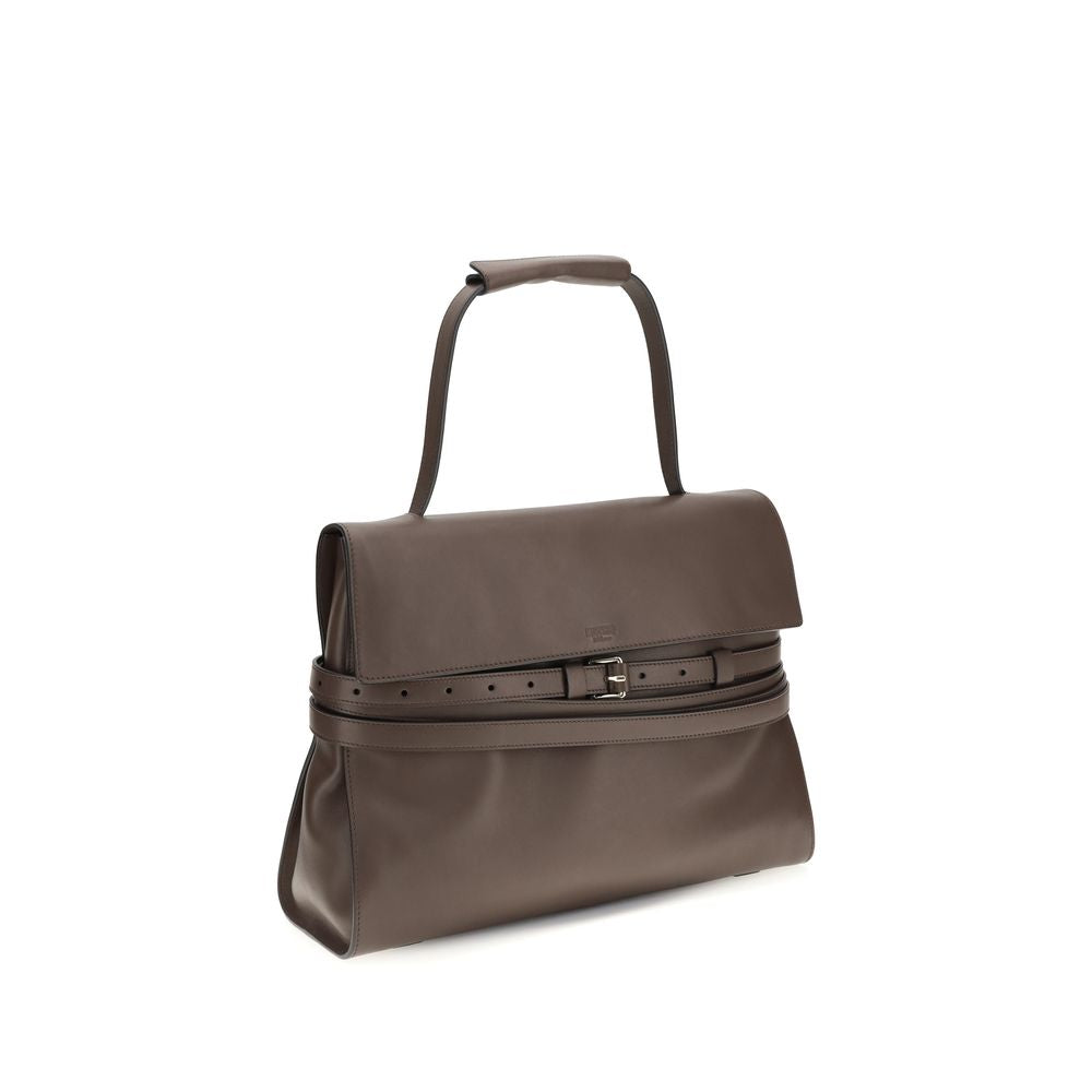 Brown Calf Leather Bos Taurus Handbag Bag