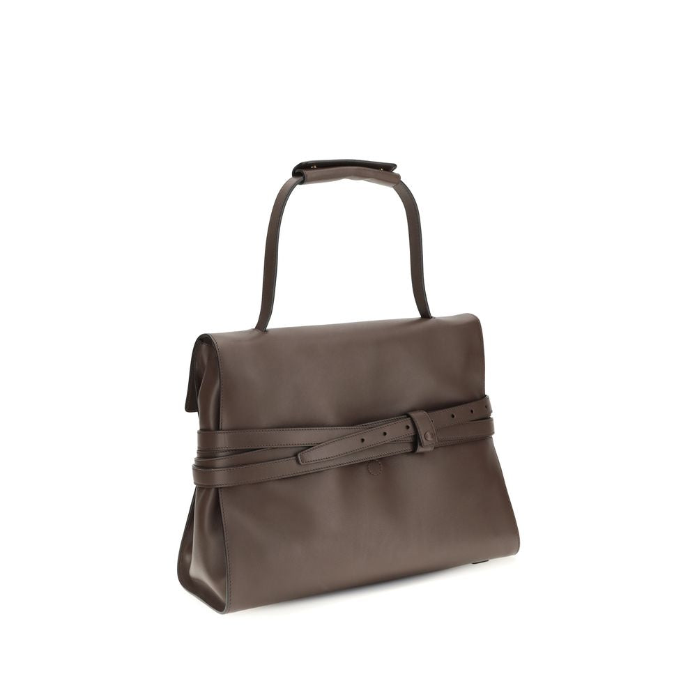 Brown Calf Leather Bos Taurus Handbag Bag