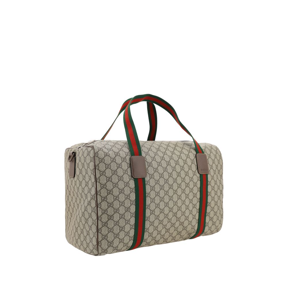 Brown Polyethylene Luggage And Travel Bag