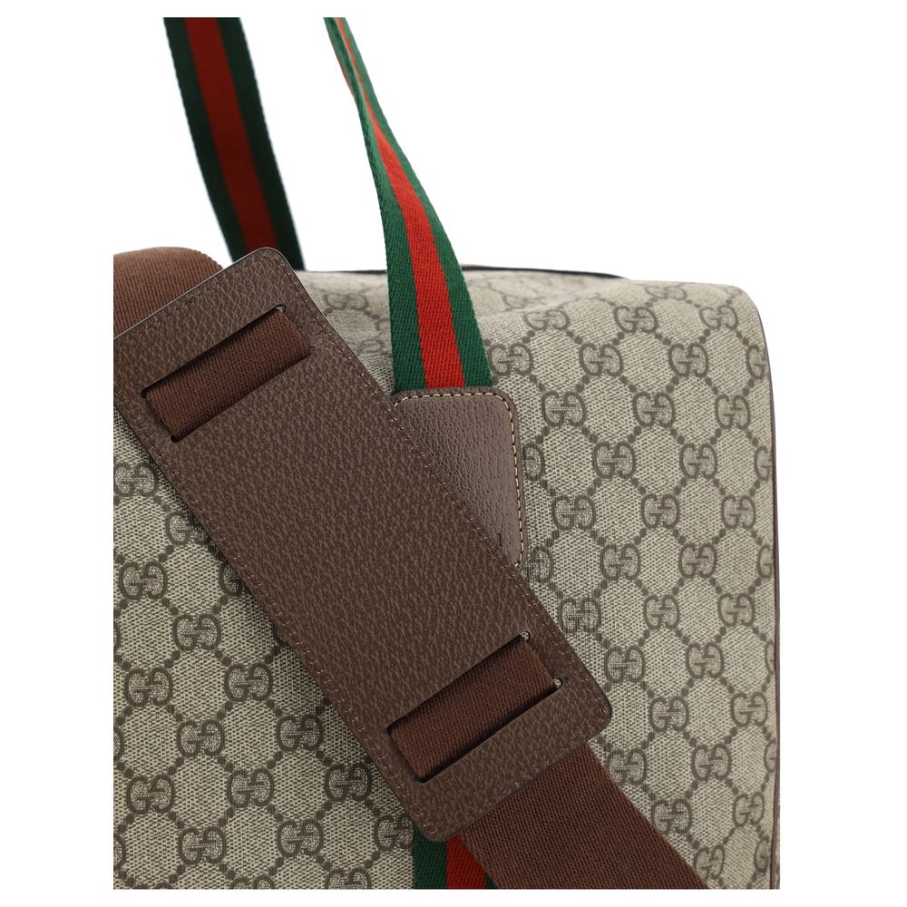Brown Polyethylene Luggage And Travel Bag
