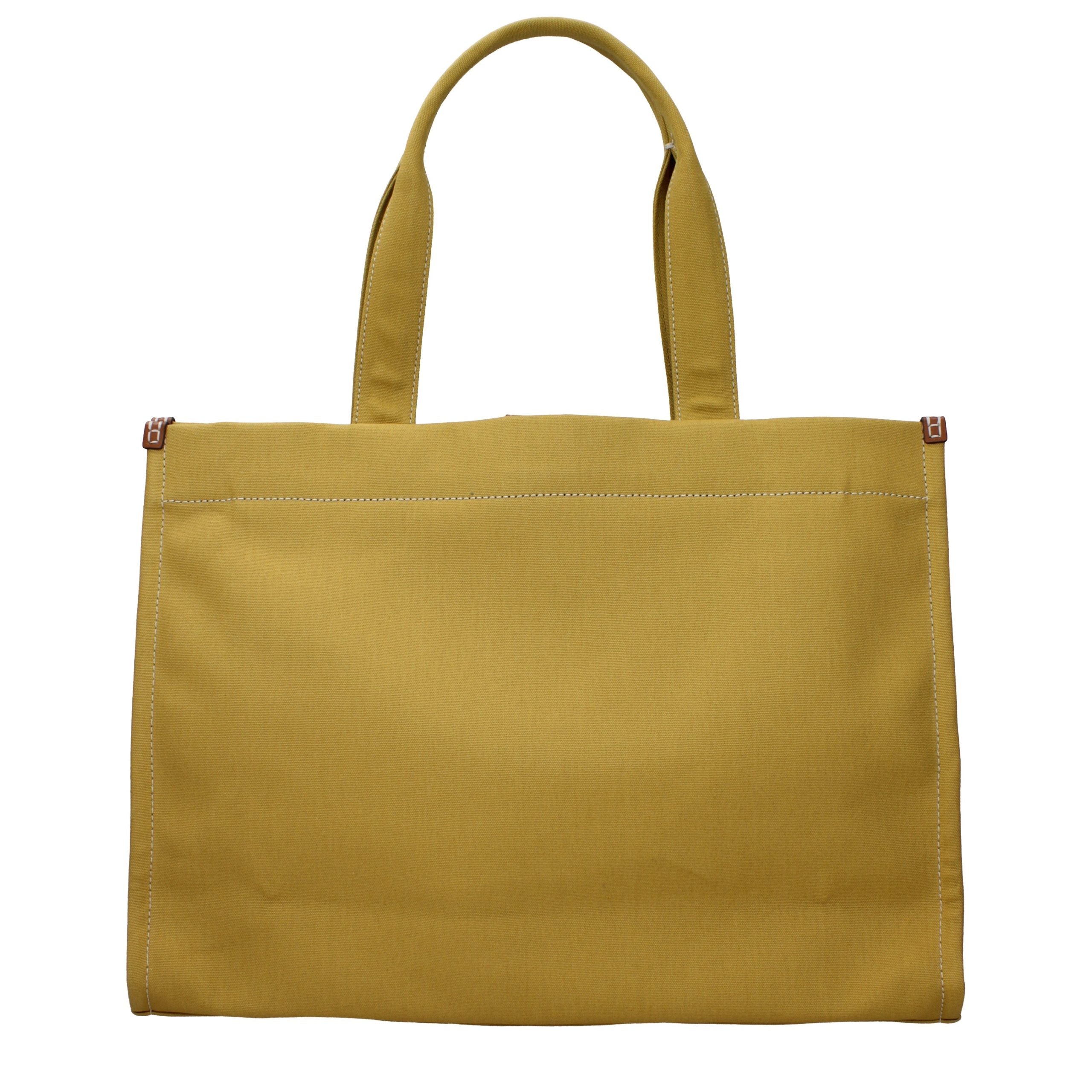 Tory Burch Fabric tote bag in yellow — view 3